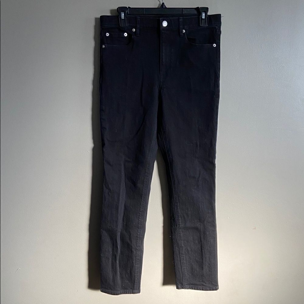 black straight leg jean size 29 Club Monaco